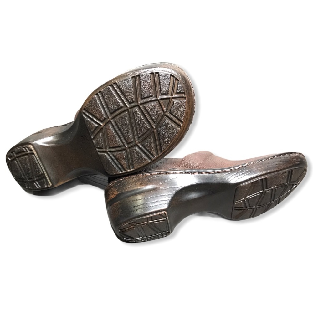 G.H. Bass & Co. | Brown Suede Sheena Leather Clog - Picture 5 of 12